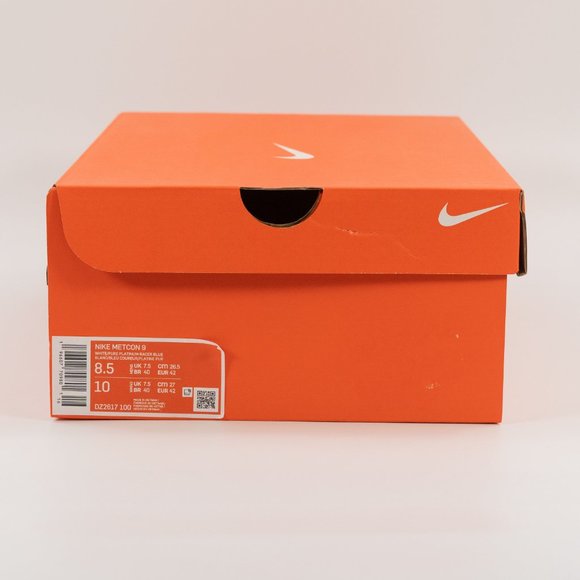 Nike Men's Metcon 9 'White Racer Blue' DZ2617-100 Gym Training size 7 - 12 - Picture 12 of 16